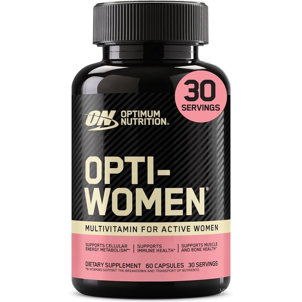 Nutrition OptiWomen Daily Multi สําหรับผู้หญิง Immune port with Iron 30 Day ply 60 Count (Packaging May Vary)