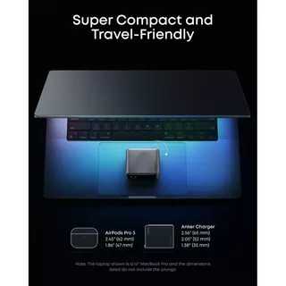 🔥ถูก/แท้🔥Anker Prime Charger 160W 3 Ports Smart Display ชาร์จไว
