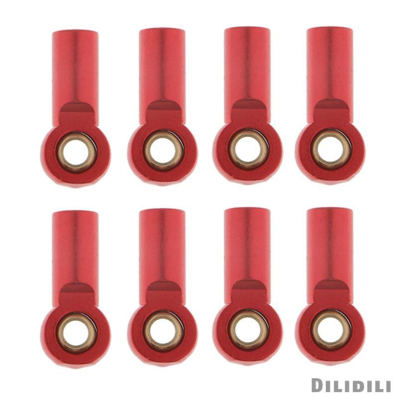 [Dilidili] ที่วางหัวบอลโลหะ M3 อลูมิเนียมสําหรับ Axial SCX10 Link Rod End Ball Joint A