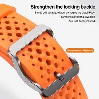 22 มม.ซิลิโคนสําหรับ Xiaomi S5/S4 47 มม.Breathable กีฬานาฬิกาสําหรับ Xiaomi นาฬิกา 5/S3/S2/S1/Redmi นาฬิกา 5Active/5Lite สายรัดข้อมือ