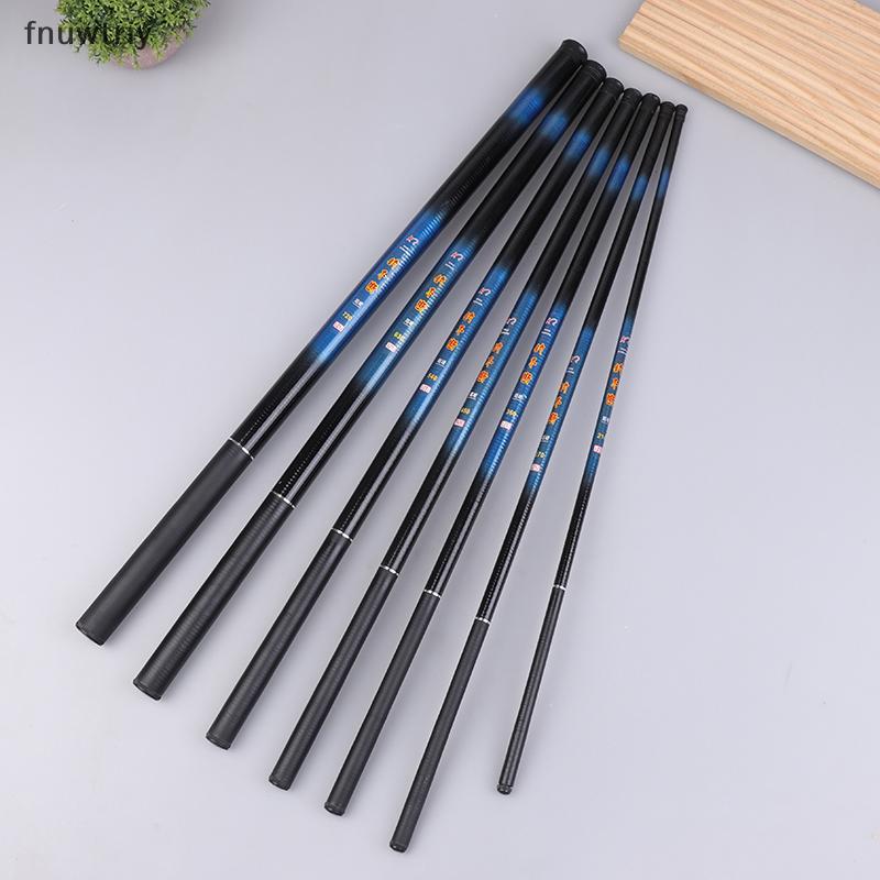 [fnuwtriy] คันเบ็ด Telescopic Ro ไฟเบอร์กลาส 2.1/2.7/3.6/4.5/5.4/6.3/7.2M คันเบ็ดปั่นปลาคาร์พ Feeder