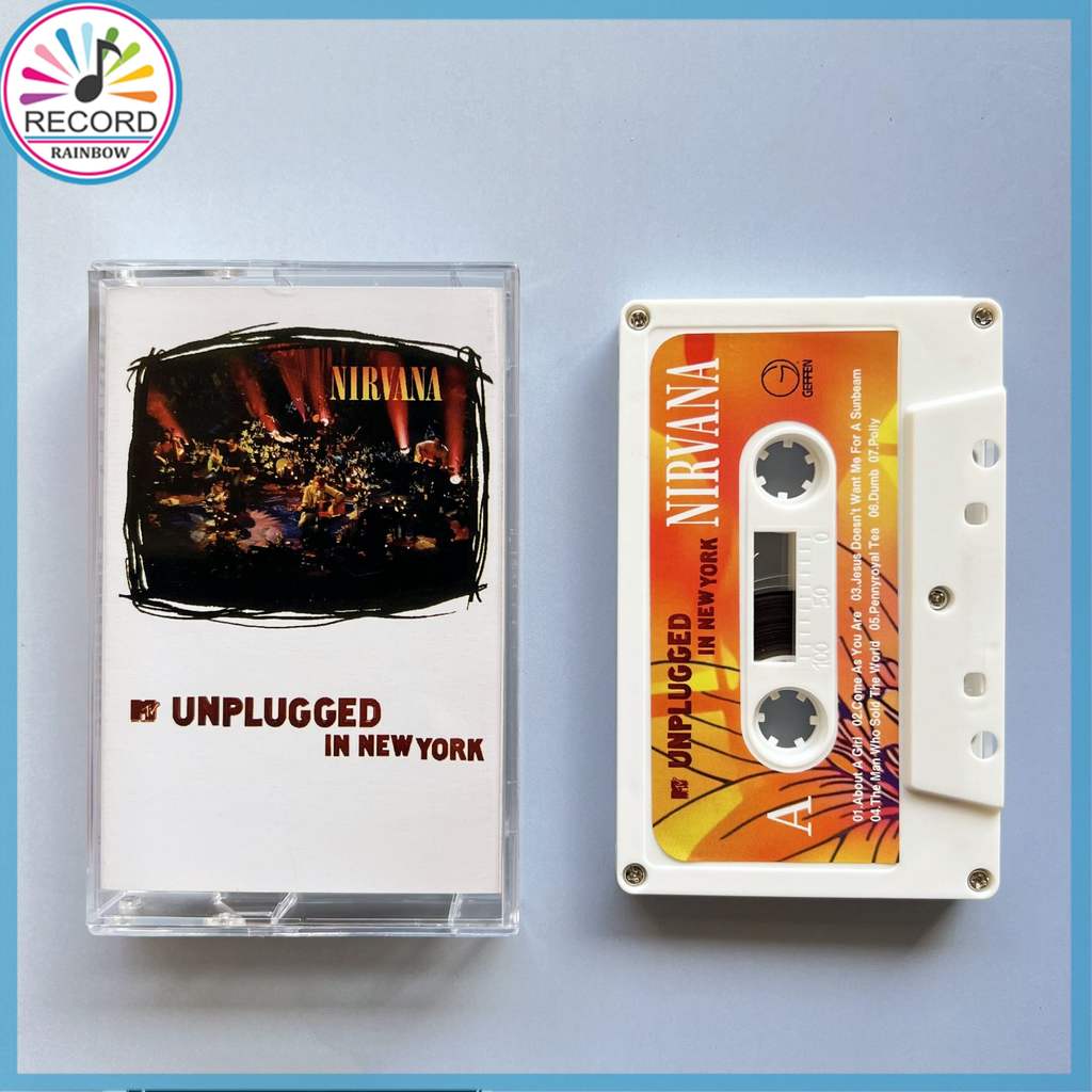 Nirvana Unplugged In New York Cassette Tape Brand New [Sealed] Original THLC20260510