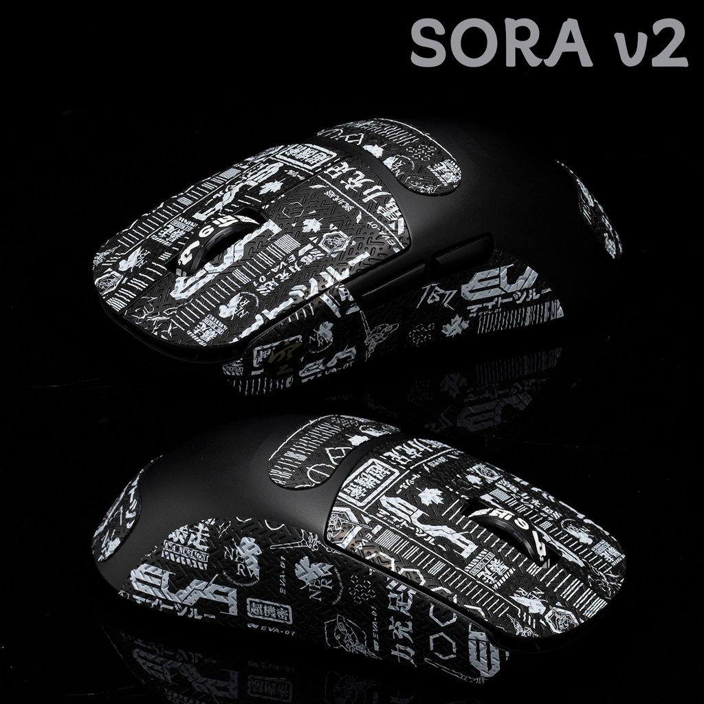 TBTL Mouse สติกเกอร์กันลื่น ninjusto sora v2 สไตล์บางสติกเกอร์ดูดซับเหงื่อสติกเกอร์ด้านหลังสไตล์ใหม่