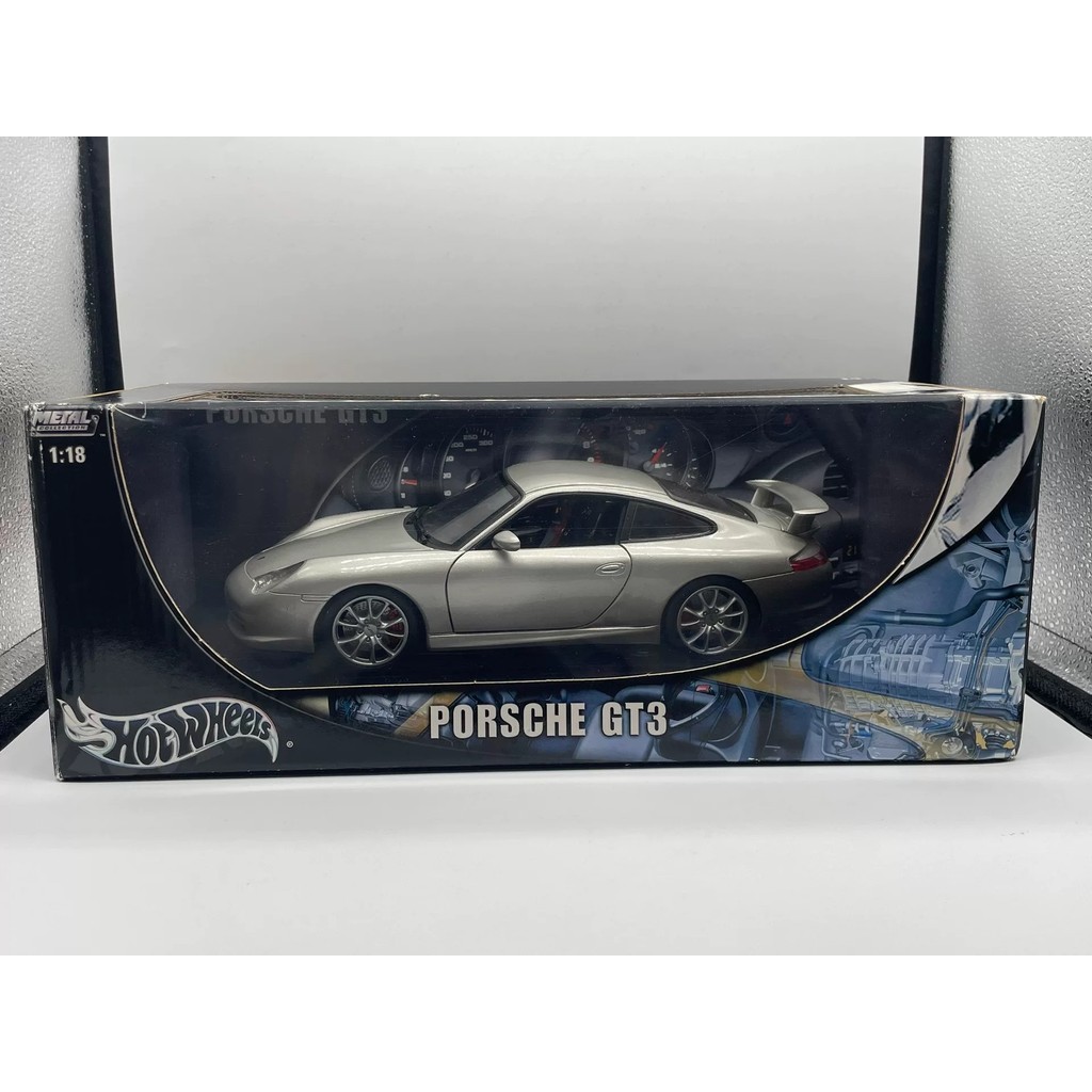 [สต๊อกพร้อม ติดต่อหากคุณมีคําถามใดๆ] 1/18 Hot Wheels Porsche 911 993 GT3