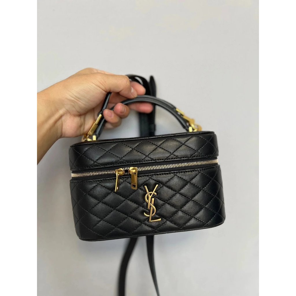Yves Saint Laurent Small Cosmetic Bag Mini gaby Long Time No Better Things We Always Have A Small Pa