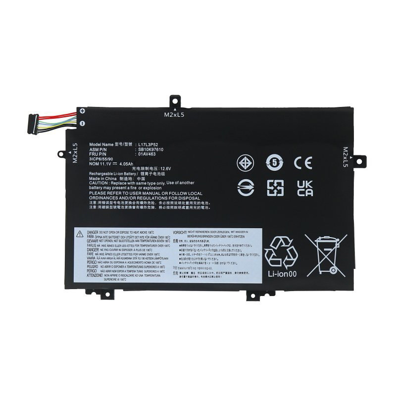 Suitable for Lenovo L17L3P52 L17C3P52 L17M3P53 01AV463 01AV464 notebook battery