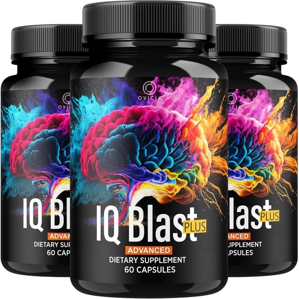 (3 แพ็ค) IQ Blast Plus - แคปซูล IQBlast Plus รองรับรีวิวสูตรขั้นสูง ยา IQBlastPlus ส่วนผสมจากธรรมชาต