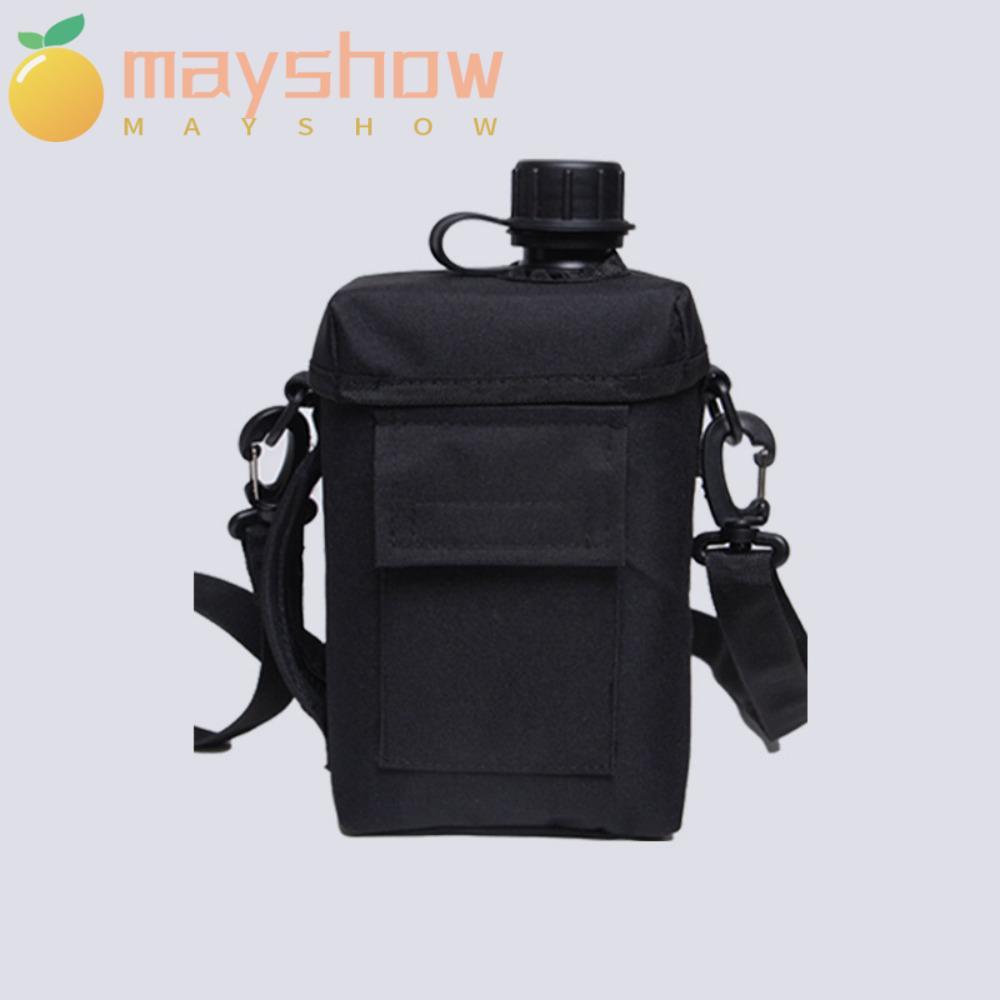 MAYSHOW Flask, 2L Camping Supplies Water Kettle, Practical PE Hip Flask Camping