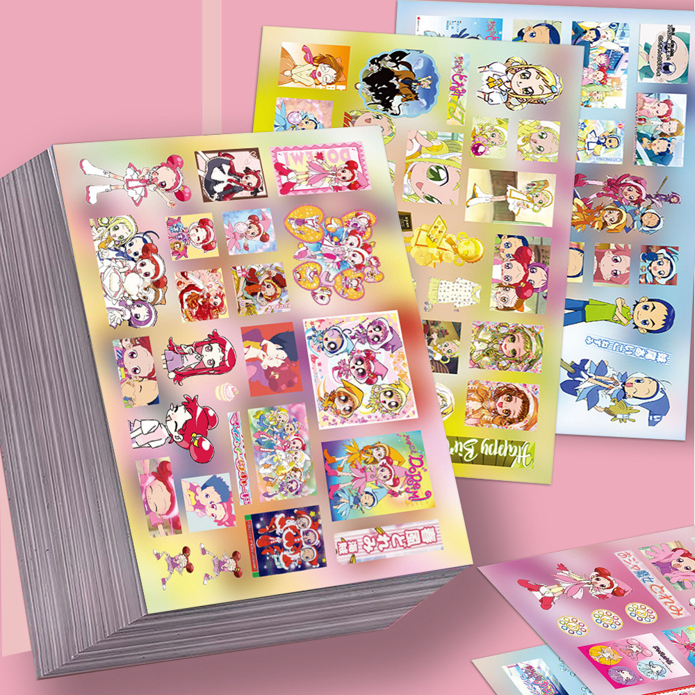 [koo ka]♥8แม่มดน้อยโดเรมี ตัดสติกเกอร์ฟิล์มสติกเกอร์สาววิเศษญี่ปุ่นนิเมชั่นสปริงสายลมบรรจุวัสดุสติกเกอร์กันน้ํา