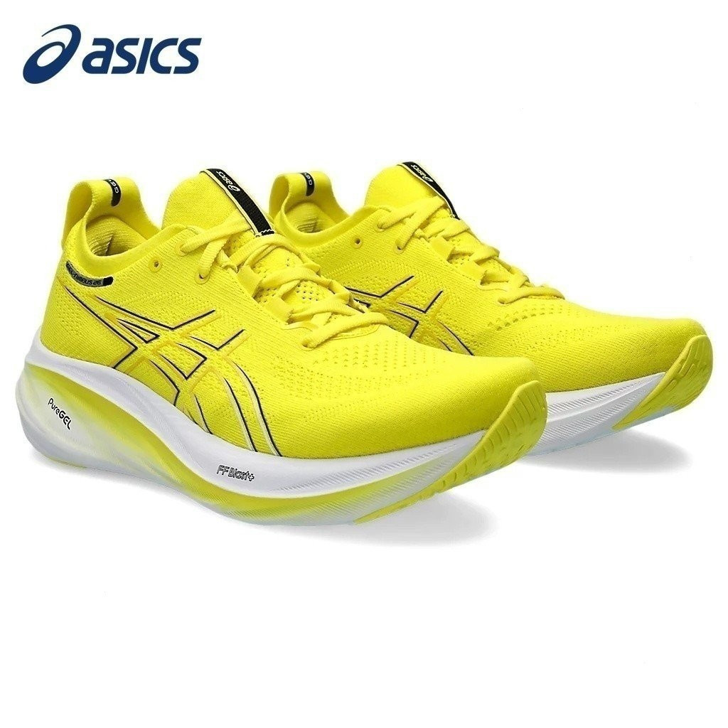 Asics Gel-Nimbus 26 รองเท้าวิ่ง Unisex เหมาะสําหรับกีฬาและใช้งานเพื่อการพักผ่อน