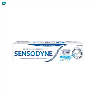Sensodyne เซ็นโซดายน์ ยาสีฟัน รีแพร์ แอนด์ โพรเทคท์ ไวท์เทนนิ่ง 100 กรัม