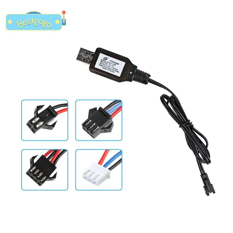 [Bestgogo-t] 7.4V (3.7V X2) Charger SM-2P/3P SM-4P Reverse XH-3P/4P Li-ion แบตเตอรี่ไฟฟ้า RC ของเล่น