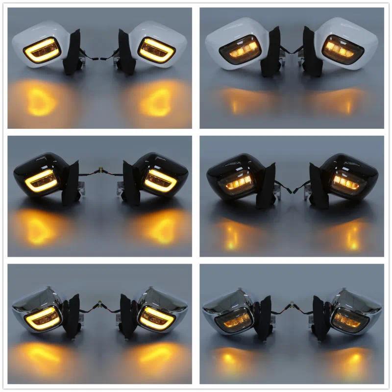 TM Motorcycle Mirror LED For Honda Goldwing Gold wing GL1800 GL 1800 F6B 2013-2017 2016 2015 14 Moto
