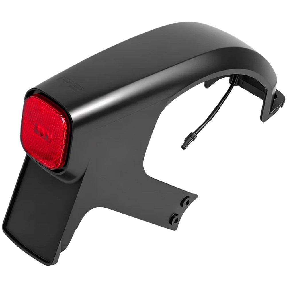 ด้านหลังสีดําสําหรับชุด FENDER พร้อมไฟท้ายสําหรับสกู๊ตเตอร์ NINEBOT F3 F3 Pro