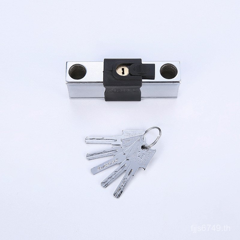 Shengjin ล็อคประตูสํานักงานแก้ว u Double Core เปิดคู่ Care Shop c-Type ล็อคป้องกันการโจรกรรมประตูกรร