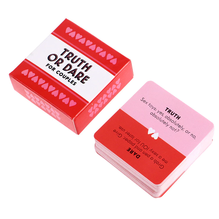 Truth or Dare Card Game (ภาษาอังกฤษ) - บอร์ดเกม For Couples Edition Party Game