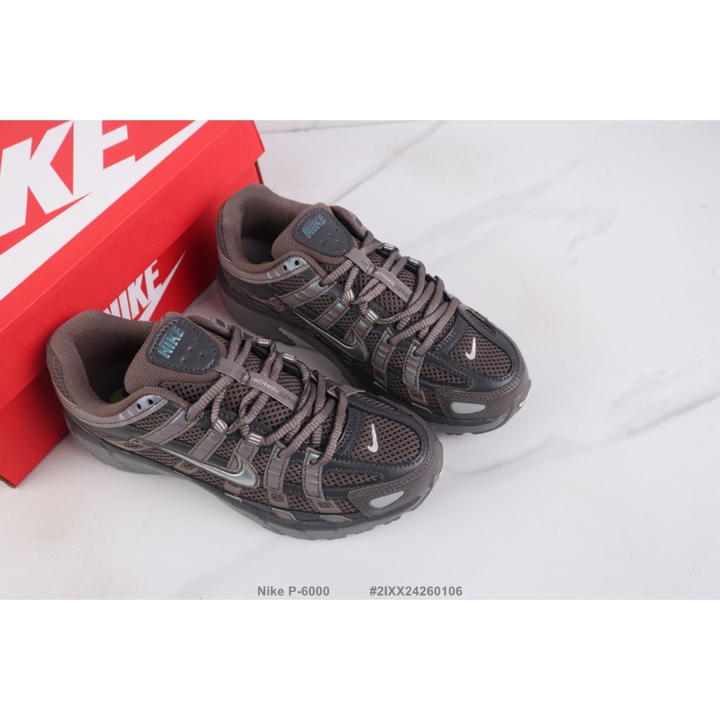 รองเท้ากีฬา Nike P-6000 Combat ดั้งเดิม รองเท้าวิ่ง