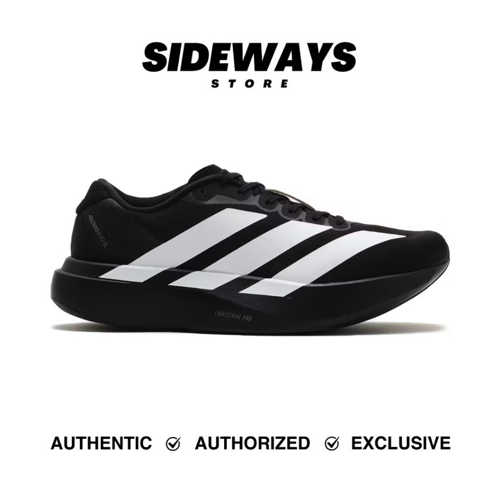 เพลา Adizero Evo SL ขาวดํา