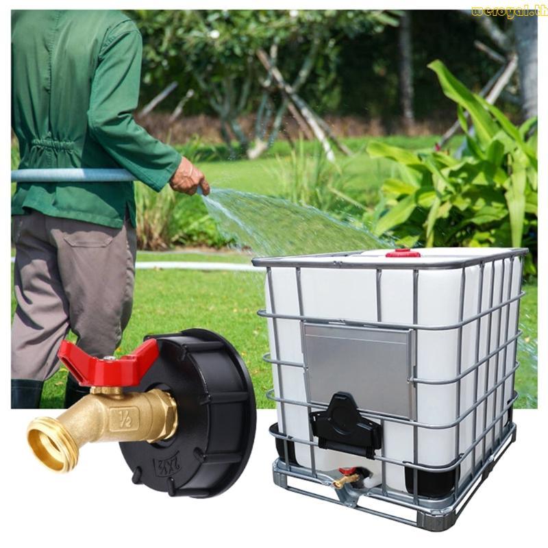 Weroyal IBC Tote Adapter สําหรับ 264 แกลลอน IBC Tote Tank IBC Tote ฟิตติ้งตัวเชื่อมต่อ