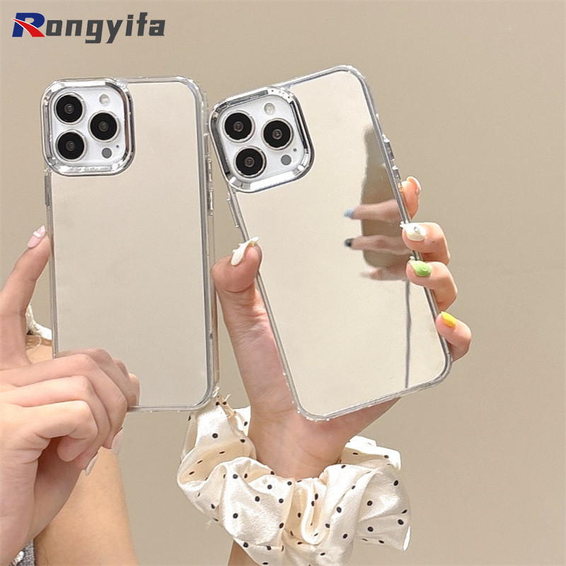 Simple Mirror Casing สําหรับ Vivo V70 ELite FE V60 Lite V60E V23 Y500 Y500i Y500S Y400 Y31D Y21D Y05