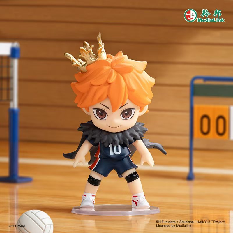 POPMART ของแท้ Volleyball Boy!!Pause.Rest Time Series เครื่องประดับกล่องปริศนารูป