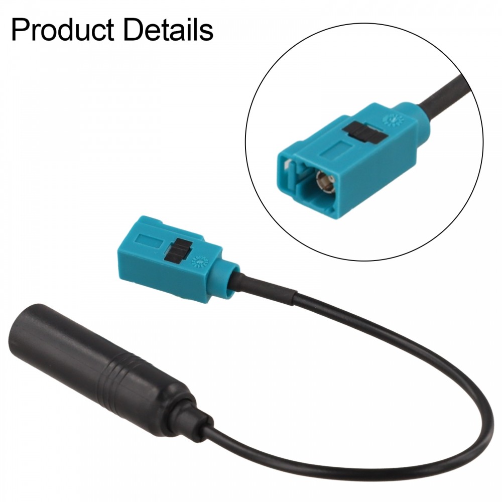 เสาอากาศ Adaptor Converter หญิง Din 1 Pc ยี่ห้อใหม่สําหรับเสาอากาศวิทยุรถยนต์ Benz
