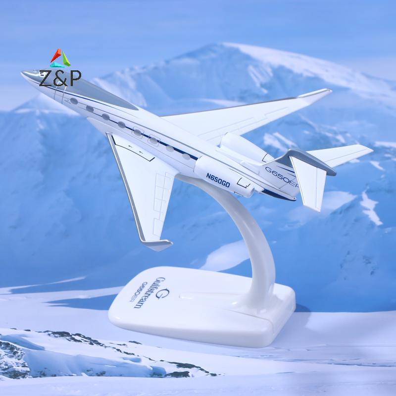 [Z&PT] 1PCS Gulfstream G650 Aircraft Diecast 1/200 Scale เครื่องบินรุ่นเครื่องบิน G650ER เครื่องบินร