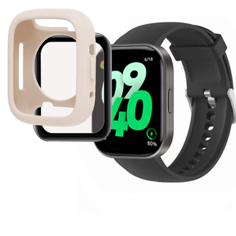 Infinix XWatch H5 Pro เคสซิลิโคนฟิล์มป้องกันแบบนุ่มสําหรับ Infinix XWatch H5 Pro สมาร์ทวอท์ชปลอก 3D ป้องกันหน้าจอฟิล์มสมาร์ทวอทช์ (ไม่ใช่กระจก)
