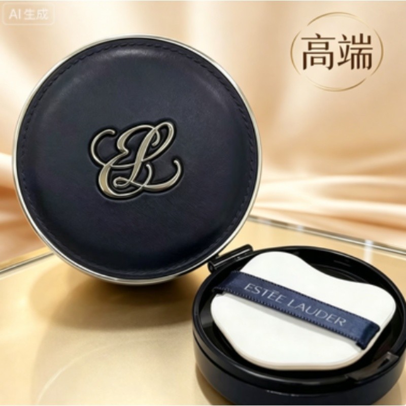 Mint Green Ultra-Thin Round Cushion Liquid Foundation 24g Matte Matte Oil Control Hold แต่งหน้า 24 ช