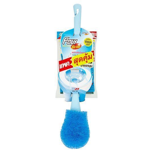 [สินค้าส่งด่วน] โพลี-ไบรท์ แปรงขัดโถสุขภัณฑ์ สีฟ้า POLY BRITE TOILET BOWL BRUSH