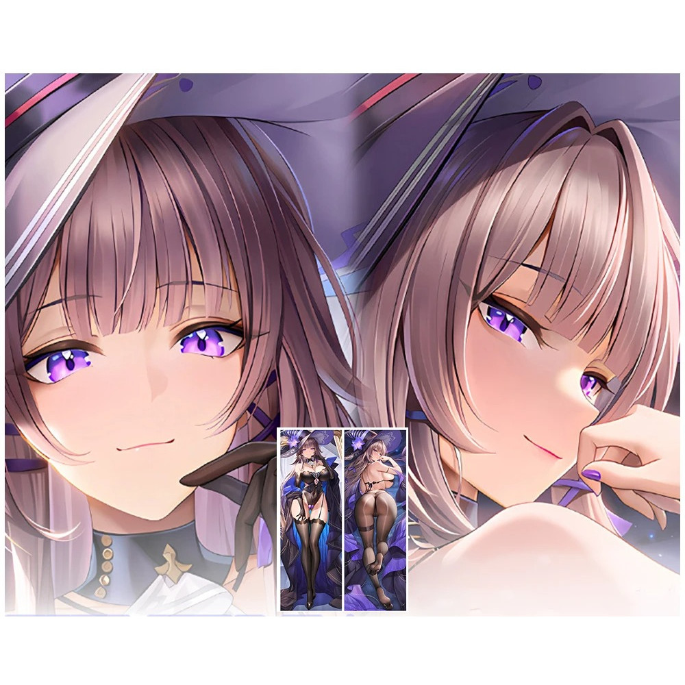 การ์ตูน Herta เซ็กซี่ Dakimakura ฝาครอบคอสเพลย์ Props อะนิเมะสองด้านพิมพ์ Honkai: Star Rail The Hert
