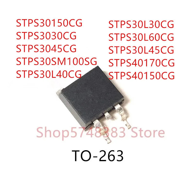 5PCS STPS30150CG STPS3030CG STPS3045CG STPS30SM100SG STPS30L40CG STPS30L30CG STPS30L60CG FieldS30L45