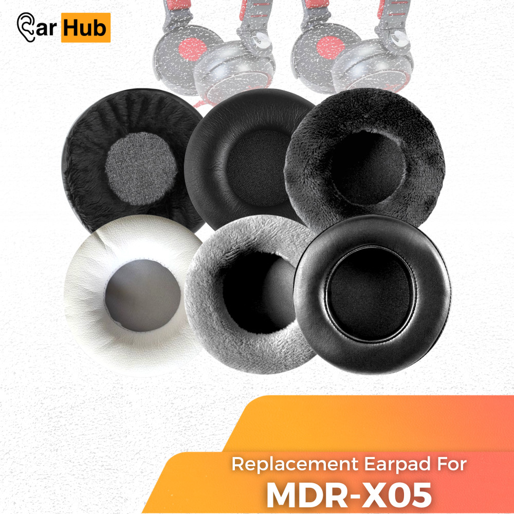 Earpad โฟม Earcup แผ่นรองหูฟัง MDR-X05 MDR X05 MDR-X05 โฟม Pad โฟม Pad โฟม Pad