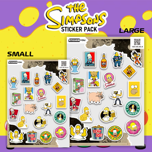 สติ๊กเกอร์ SIMPSON Tumblr | สติ๊กเกอร์ไวนิลลามิเนตพรีเมี่ยม | กันน้ํา