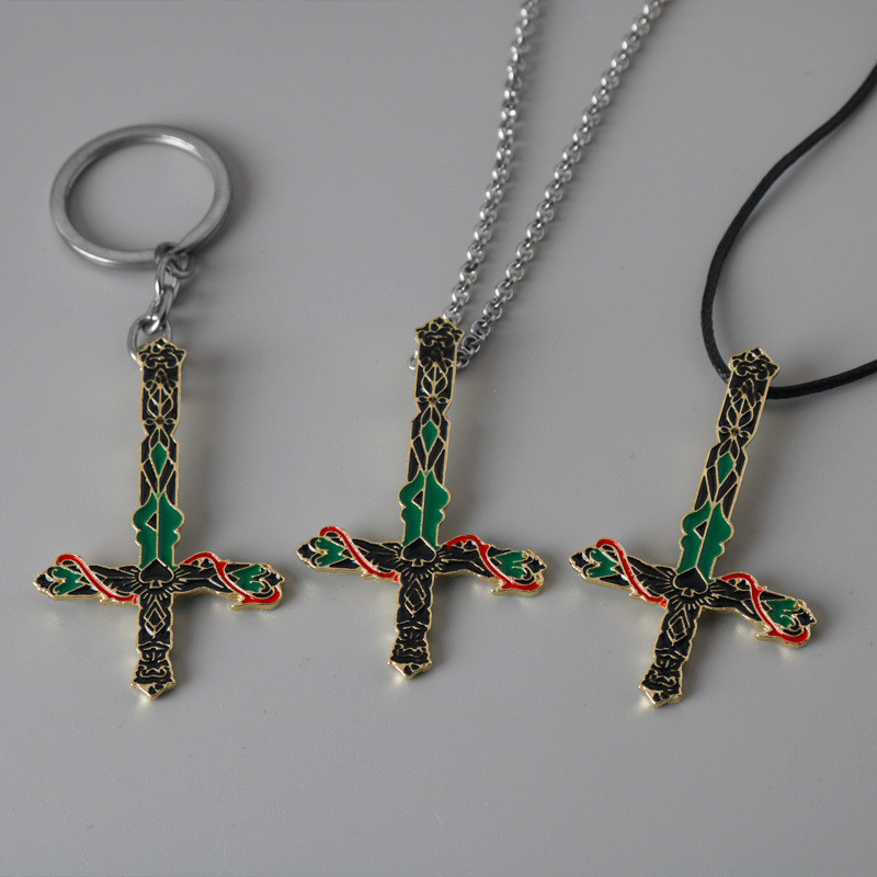Spot Goods#I became a god in the horror game Infinite Game, and I have the same keychain and necklac