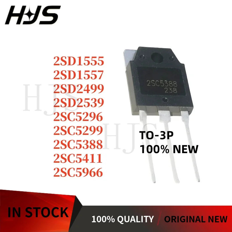 5PCS 2SC5296 C5296 2SC5299 C5299 2SC5411 C5411 2SC5388 C5388 2SD2499 D2499 2SC5966 C5966 D1555 D1557