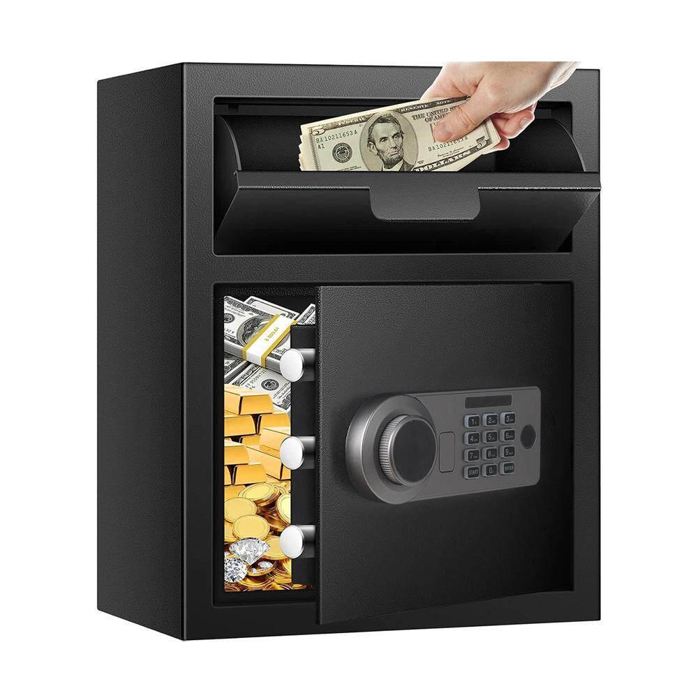 Chuanwei AL-2014F ปลอดภัยรหัสอิเล็กทรอนิกส์ Anti-theft Safe การค้าต่างประเทศหยอดเหรียญ Safe Dumping 