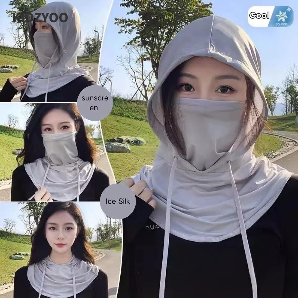 KIDZYOO หน้ากากครอบศีรษะ ระบายอากาศดี มีการปกป้องแสงแดด UV เหมาะสำหรับทั้งชายและหญิง