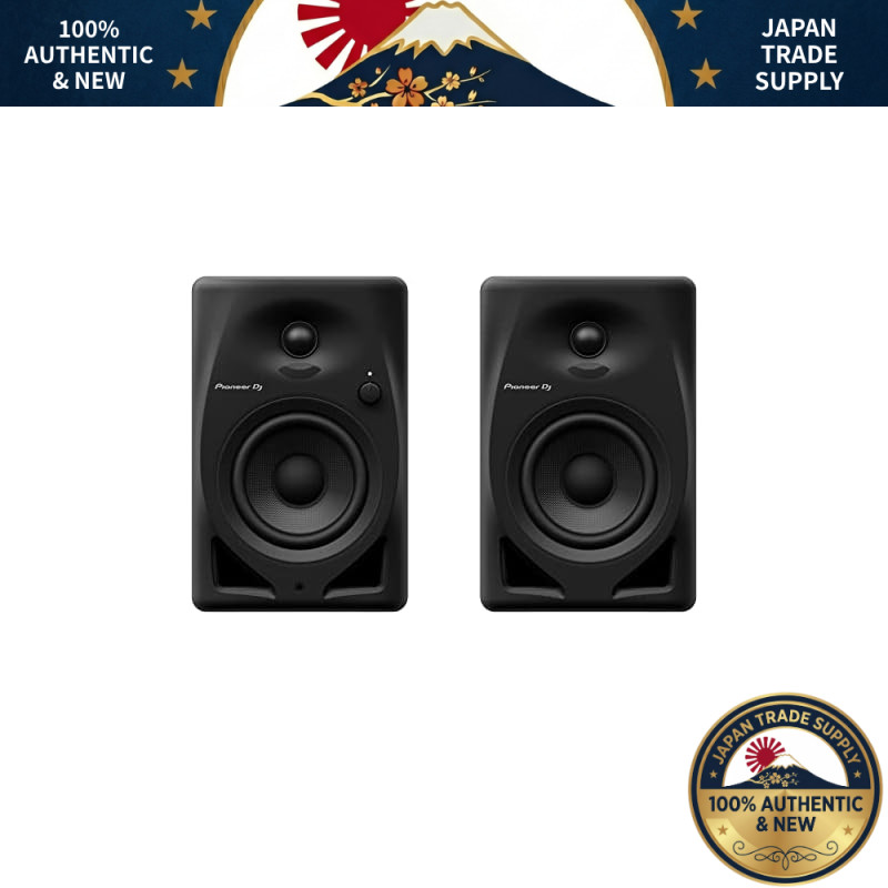 Pioneer DJ 4-Inch 2-Way Active Monitor Speaker DM-40D (Black)