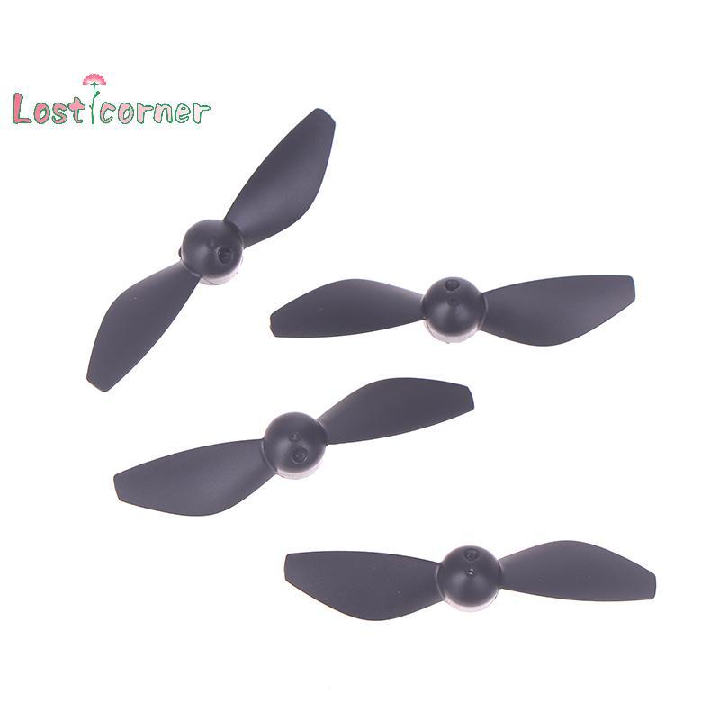 [Lostcorner] 4PCS เครื่องบินอะไหล่ใบพัด de V66 I1 Pro CZ06 Mini GT3 RC อะไหล่ใบพัด de [ใหม่]