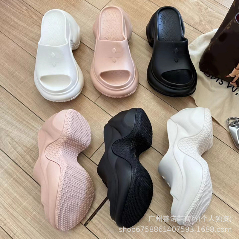 SMFK รองเท้าแตะหนานุ่ม สบายเท้า เหมาะสำหรับใส่ในฤดูร้อนและชายหาด