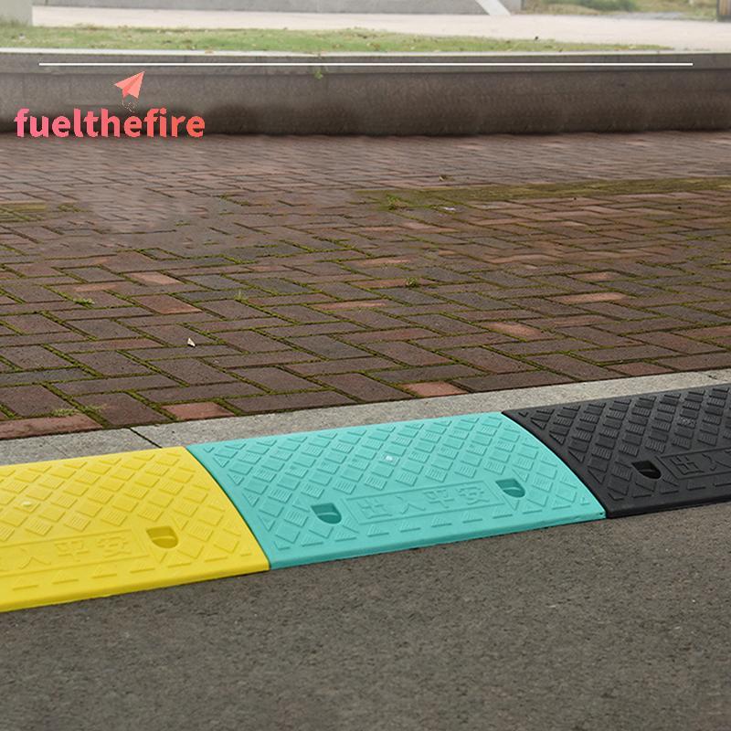 [Feel] 1 PC พลาสติก Keb Ramp ลื่นเกณฑ์ Ramp 30/40/50 มม.สําหรับรถยนต์จักรยานรถเข็น Going Uphill Smoo