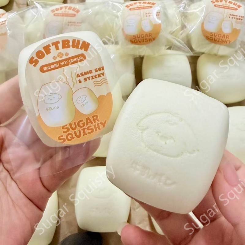 สกุชชี่น้ําตาล ลูกสุนัขบุญ Rising Squishy