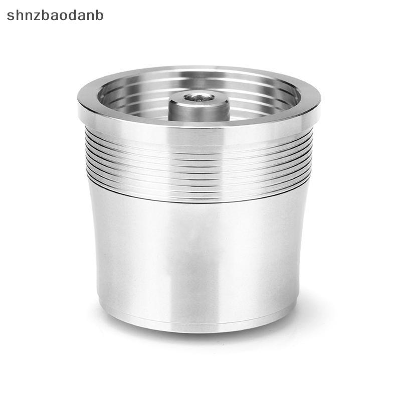 [shnzbaodanb] ICafilas สแตนเลสนํากลับมาใช้ใหม่ Illy กรองกาแฟ Tamper ชุดแคปซูลรีฟิล Pod Tamper สําหรั