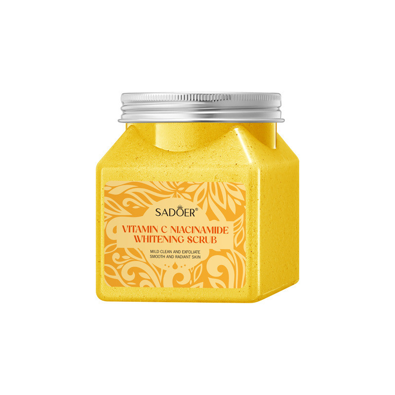 [คลังสินค้าพร้อม] SADOER Vitamin C Niacinamide Scrub Exfoliating Body Facial Scrub WJG
