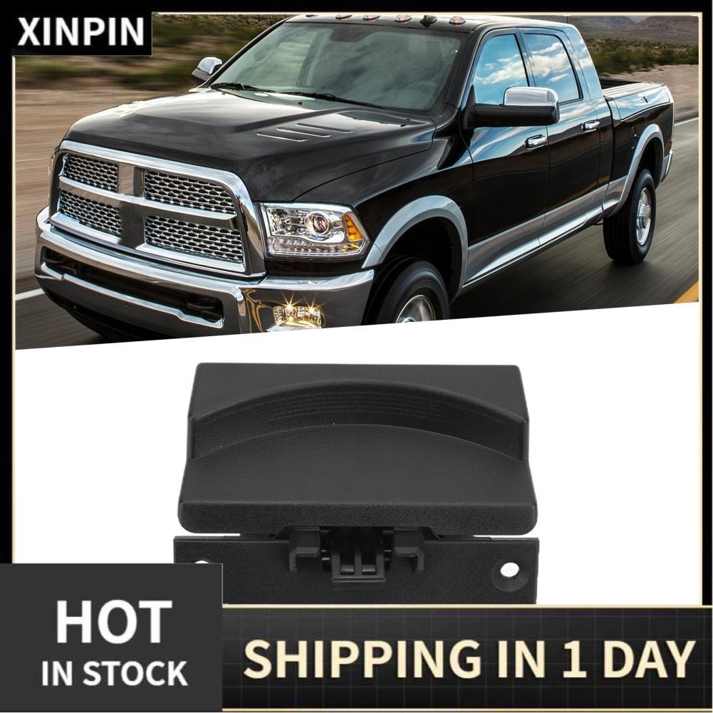 Xinpin Xinpin Estink ฝาปิดสีดำคอนโซลกลาง 5RQ83TX7AC เปลี่ยนภายในรถแทนที่ Fit สำหรับ 1500 2500 3500 4