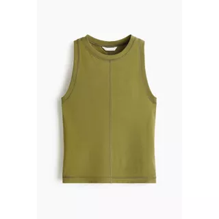 H&M(เอชแอนด์เอ็ม) เสื้อกล้ามตะเข็บแบน ผู้หญิง 1343454_1