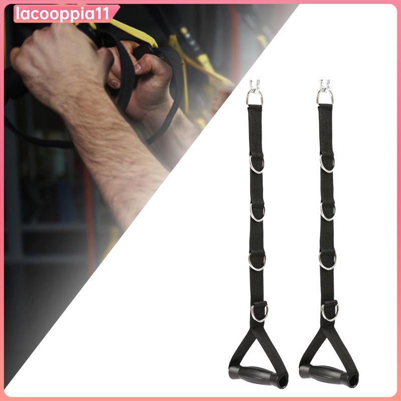 Tricep Bicep Strap ด้ามจับสำหรับระบบ-rope เพื่อการฝึกกล้ามเนื้อ