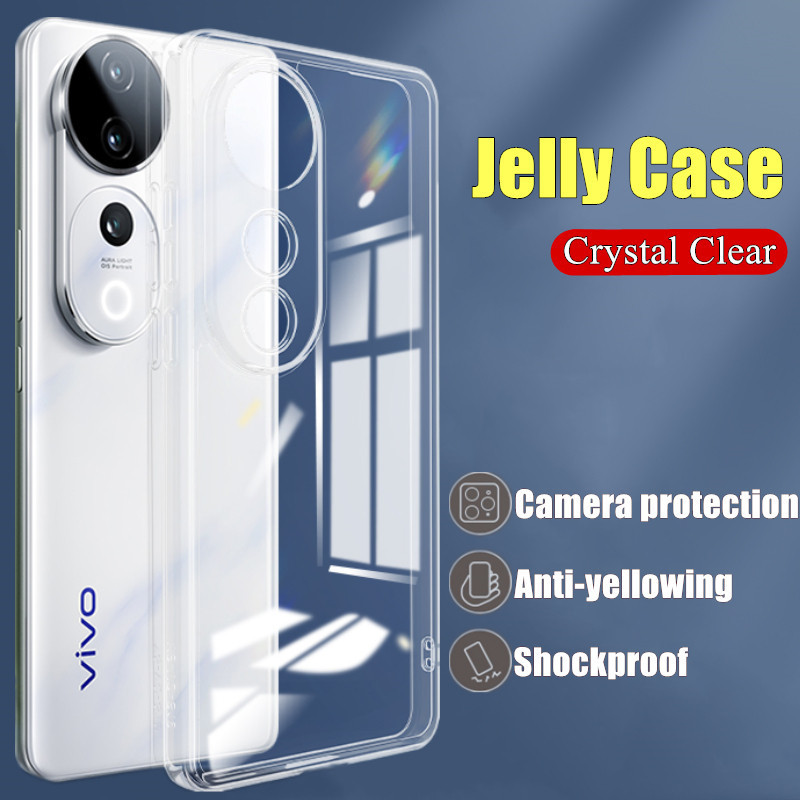 CASE VIVO V40 / V40 PRO SOFT CASE CLEAR ULTRATHIN JELLY CASE