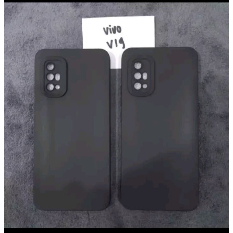 CASE / Casing Pro Camera Vivo V17 / V19 / Y19 Silicone Full Black